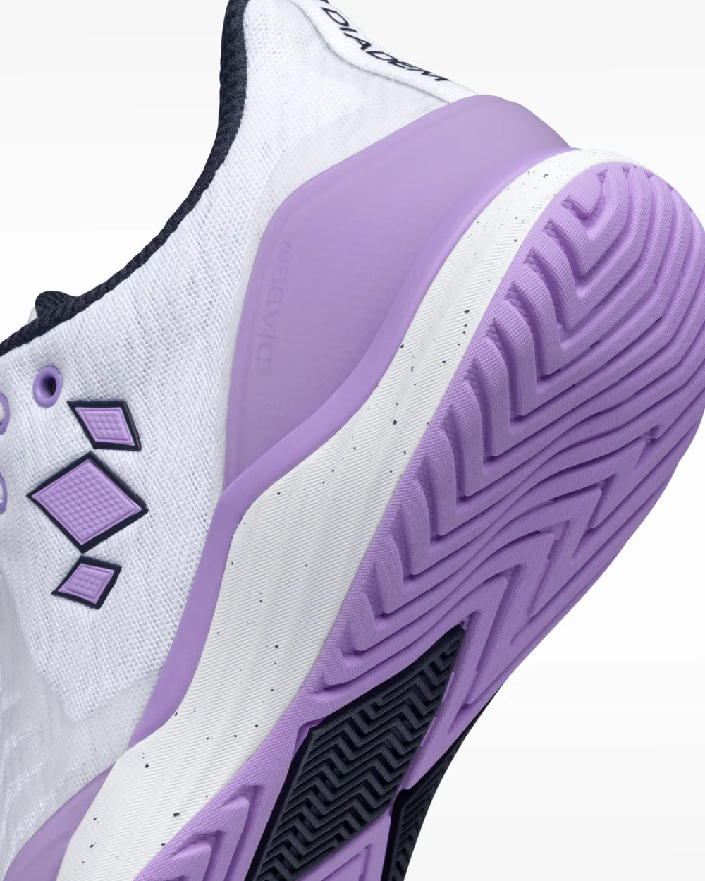 Diadem Court Burst Women’s Court Shoes (White/Purple)