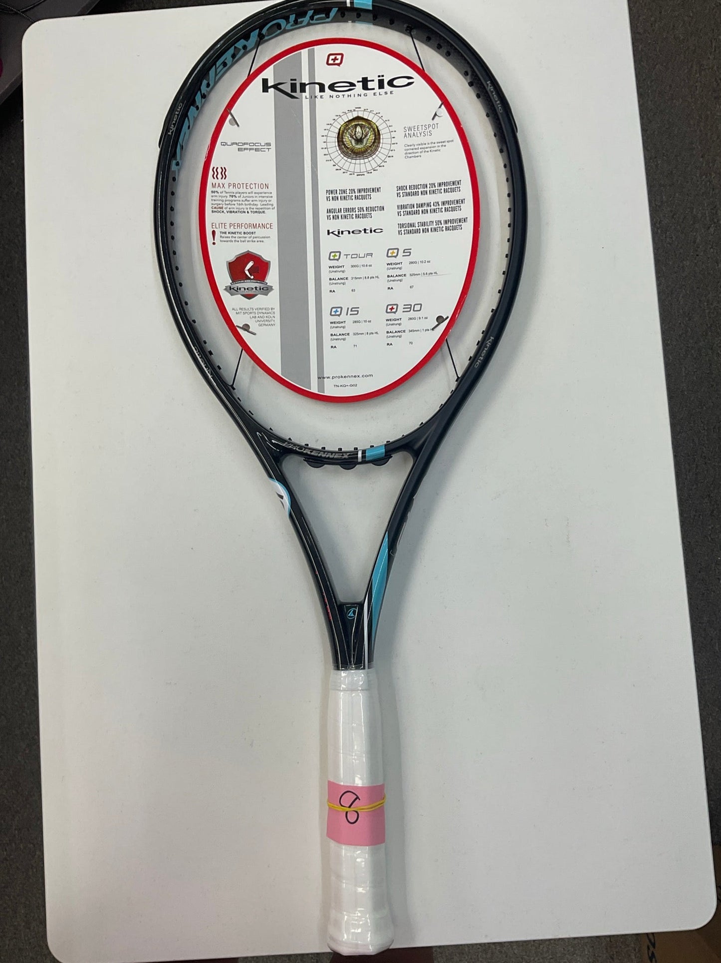 Pro Kennex Ki Q+15 Light Grip Size 4 5/8