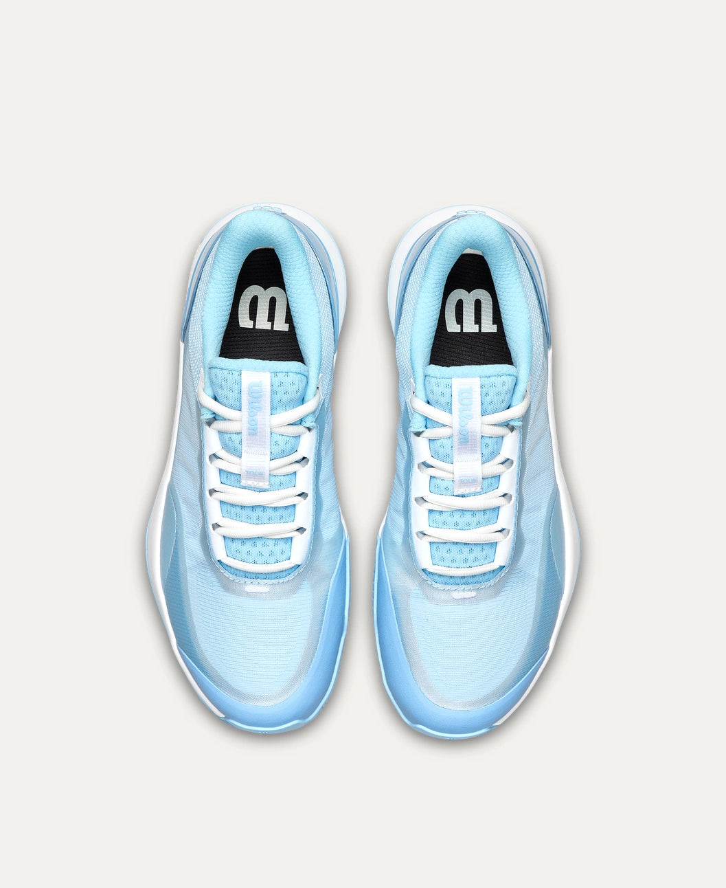 Women’s Wilson Intrigue Tour Tennis Court Shoes (White/Airy Blue)