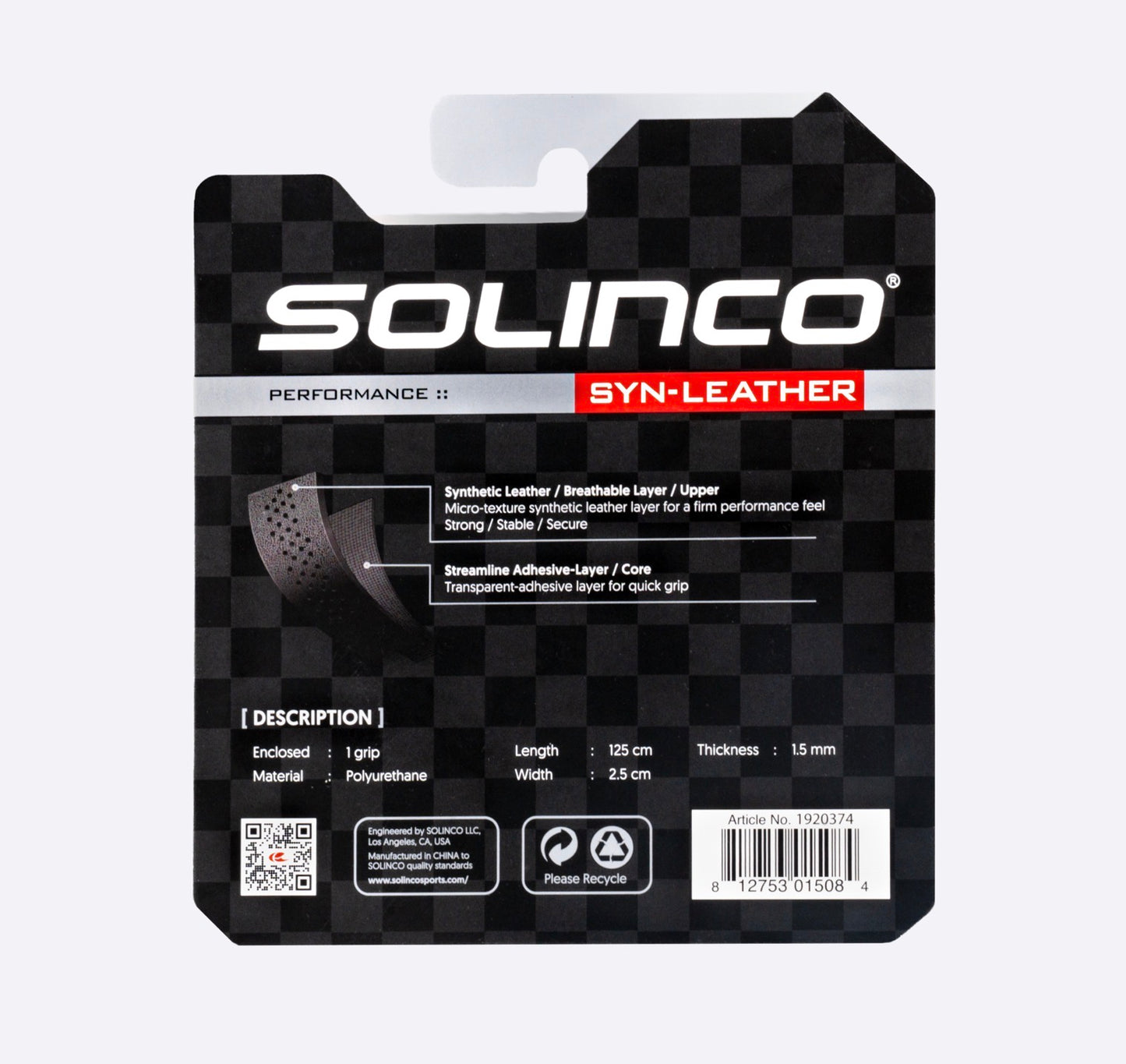 Solinco Synthetic Leather Grip