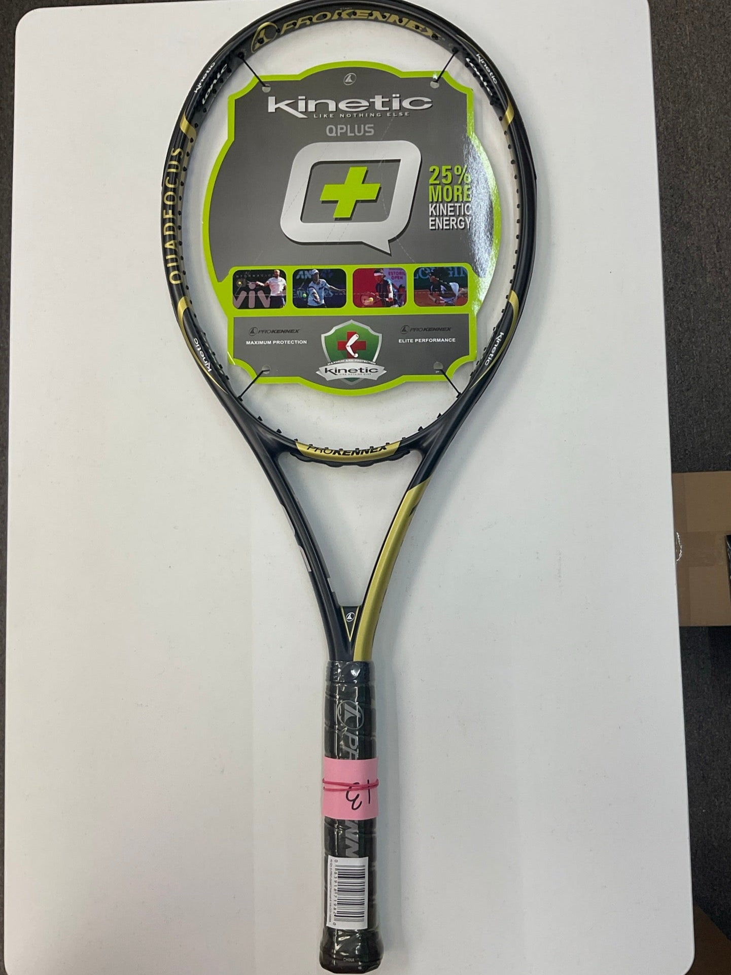 Pro Kennex Ki Q+ 5 Pro Grip Size 4 1/4 Tennis Racket