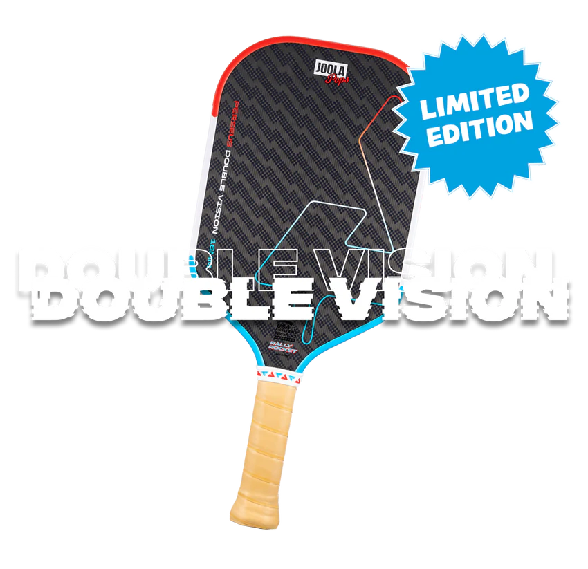 Limited Edition Joola Perseus 16mm Double Vision Rally Rocket Pickleball Paddle