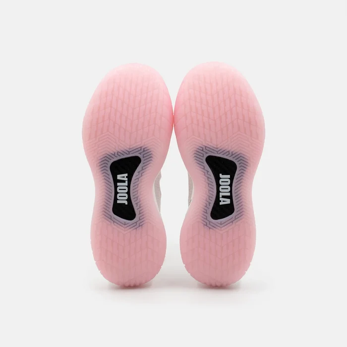 Joola R4LLY Women’s Pickleball Shoes White/Light Pink