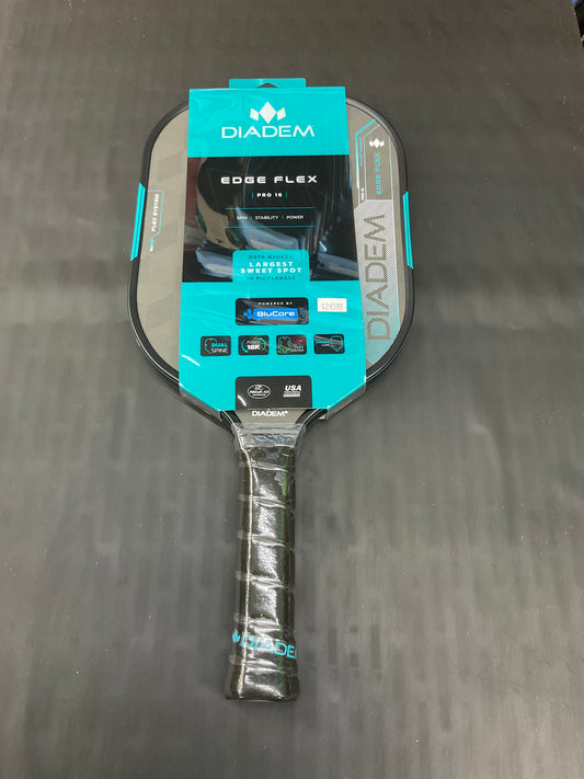 Diadem Edge Flex Pro 16 Pickleball Paddle(Teal)
