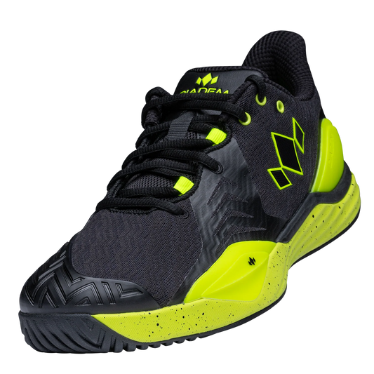 Diadem Court Burst Men’s Court Shoes (Black/Yellow)