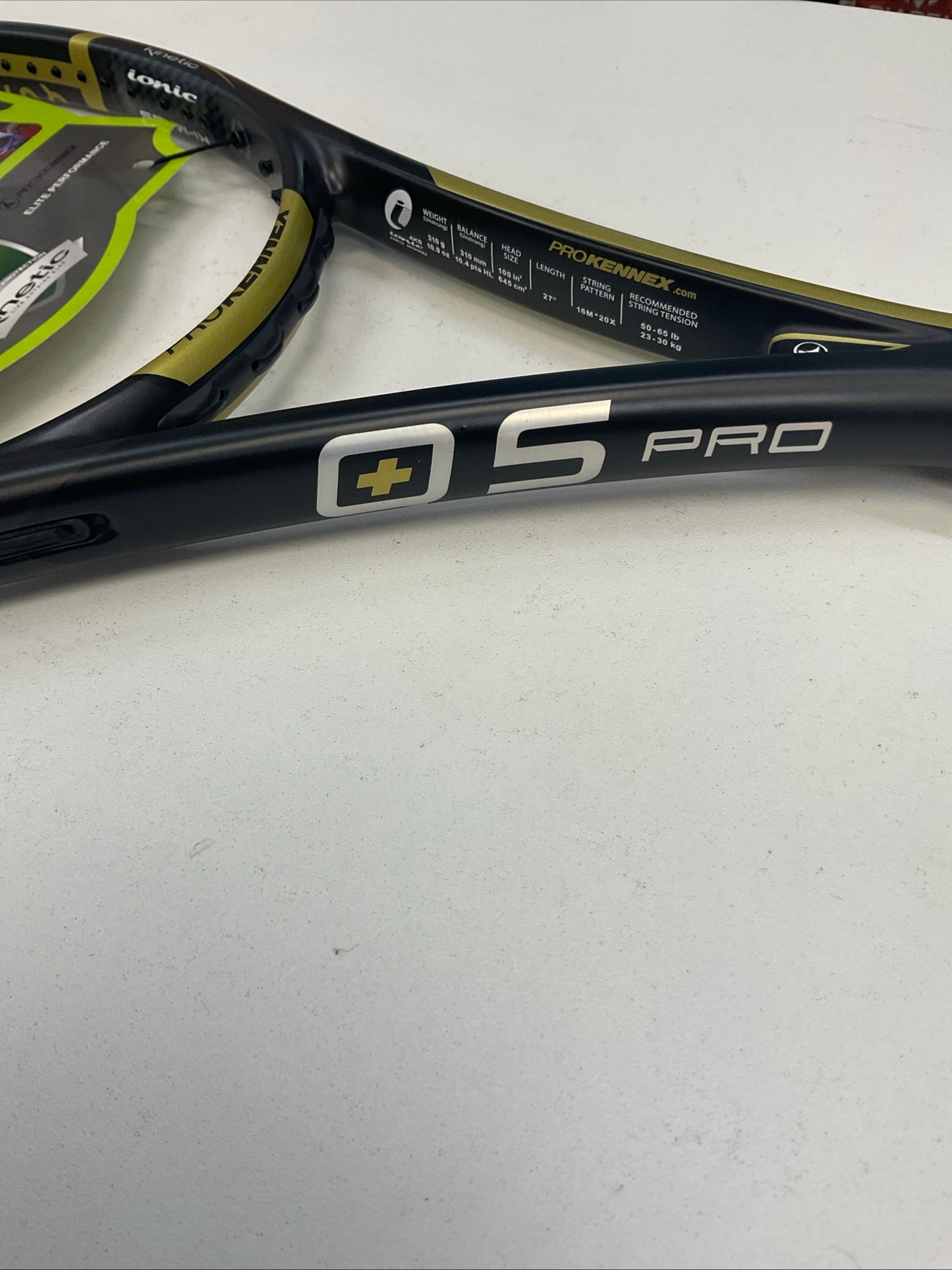 Pro Kennex Ki Q+ 5 Pro Grip Size 4 1/4 Tennis Racket