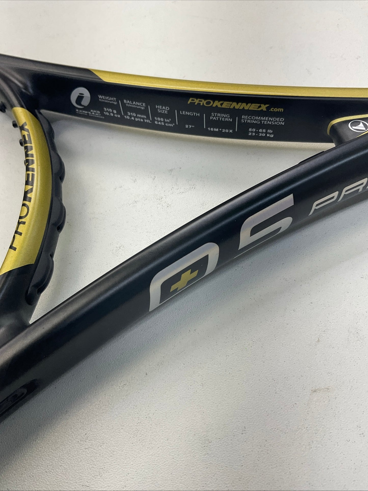 Pro Kennex Ki Q+ 5 Pro Grip Size 4 1/4 Tennis Racket