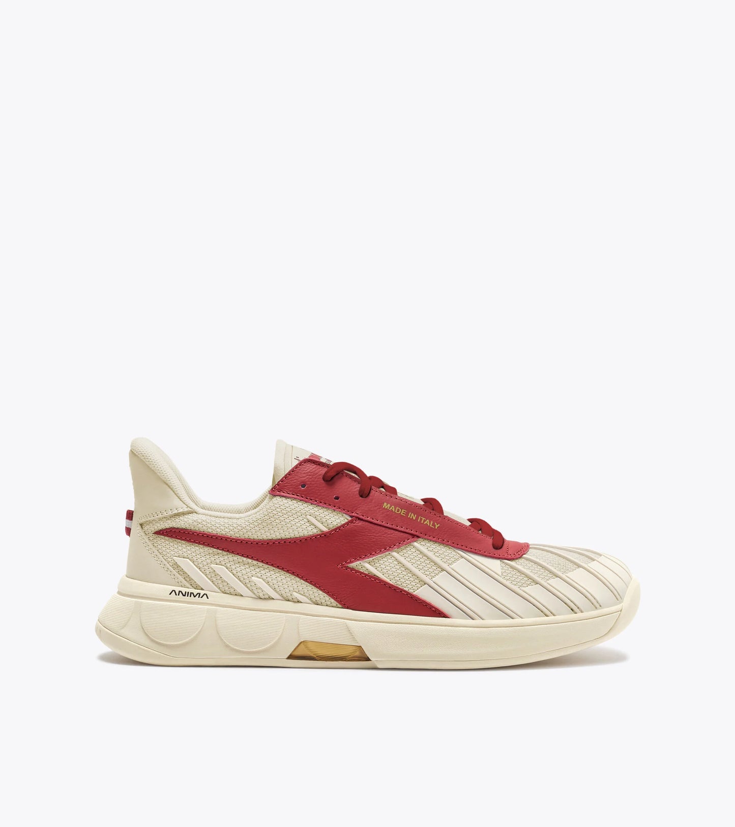 Diadora Made In Italy Elite Star (White/Garnet)