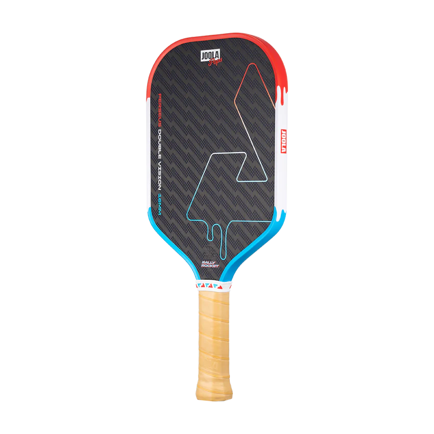 Limited Edition Joola Perseus 16mm Double Vision Rally Rocket Pickleball Paddle