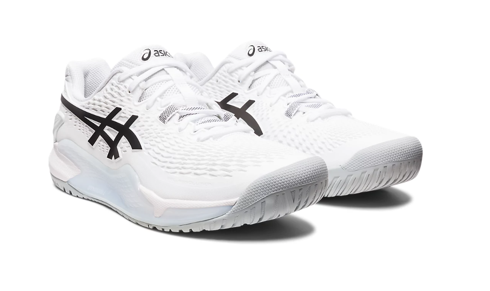 ASICS Gel Resolution 9 Men’s Tennis Court Shoe - Black and White