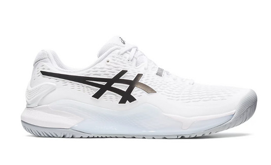 ASICS Gel Resolution 9 Men’s Tennis Court Shoe - Black and White