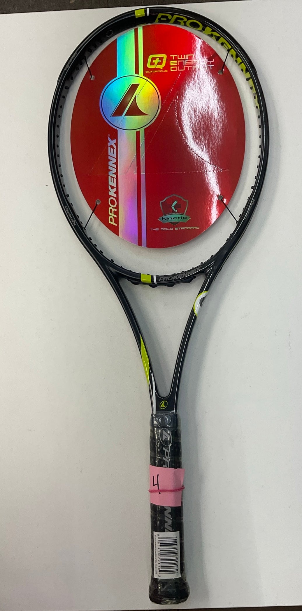 Pro Kennex Ki Q+ Tour Pro 325 18x20 Grip Size 4 1/4