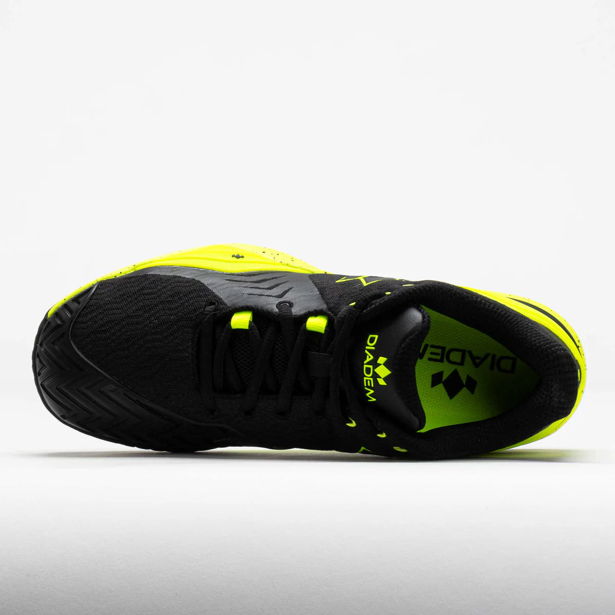 Court Burst Black and Yellow Men's Tennis Shoe