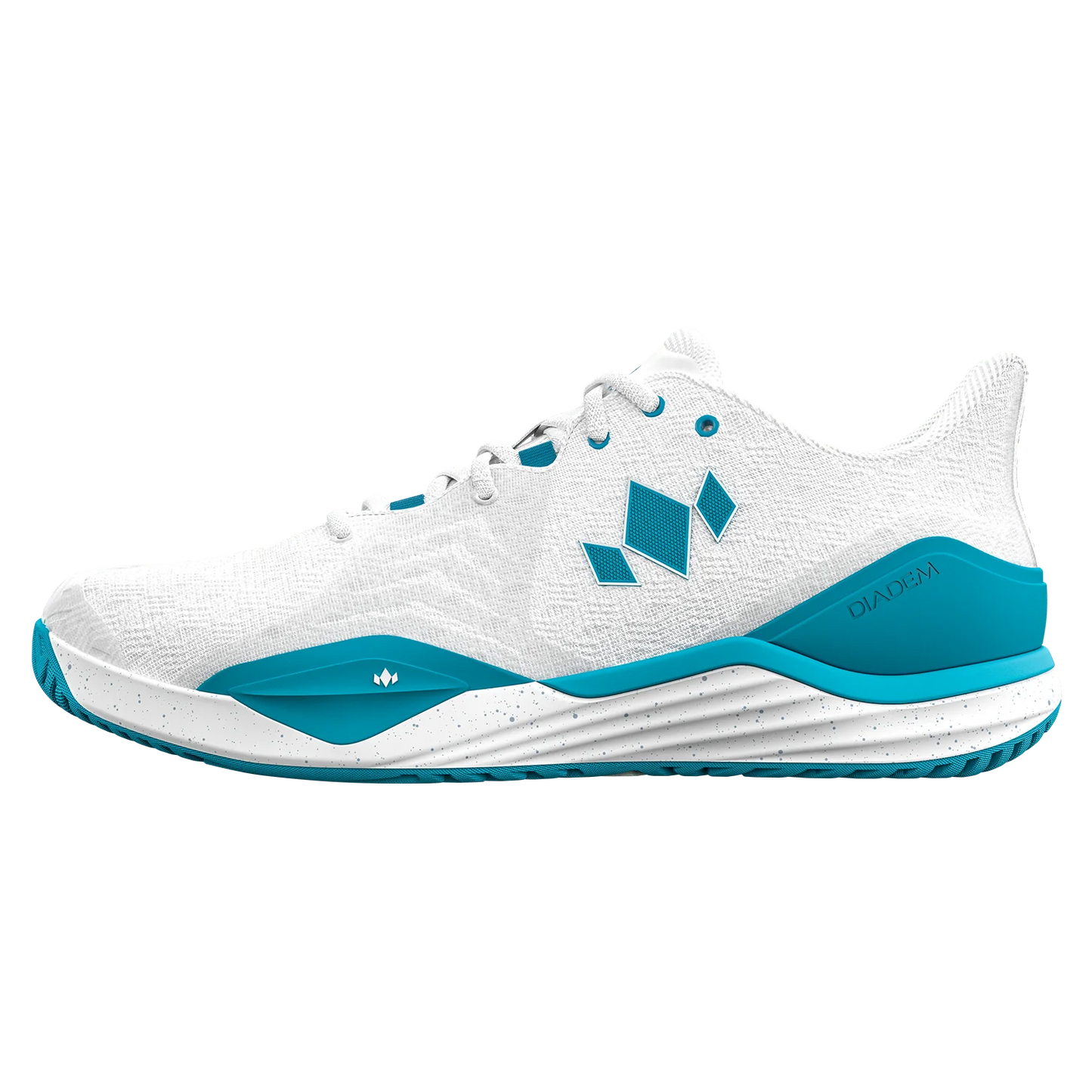 Diadem Court Burst Women’s Court Tennis Shoes- White/Blue