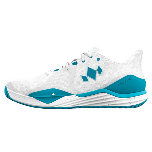 Diadem Court Burst Women’s Court Tennis Shoes- White/Blue