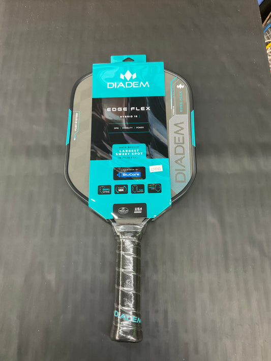 Diadem Edge Flex Hybrid 16 Pickleball Paddle(Teal)