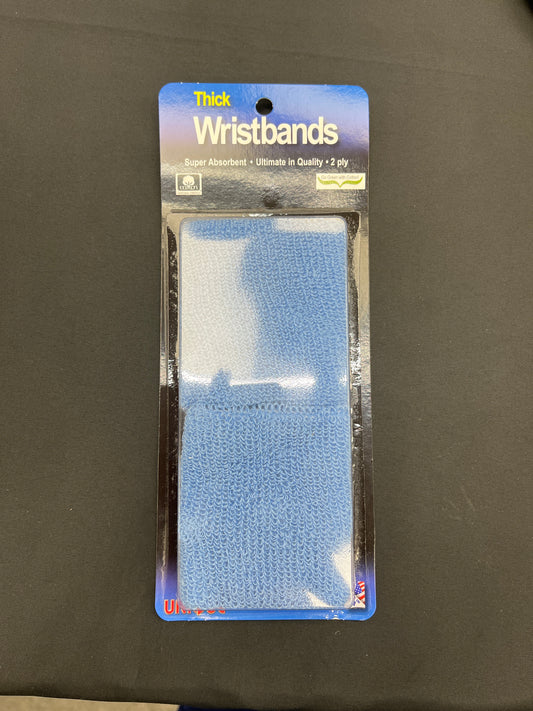 Thick Wristbands Light Blue