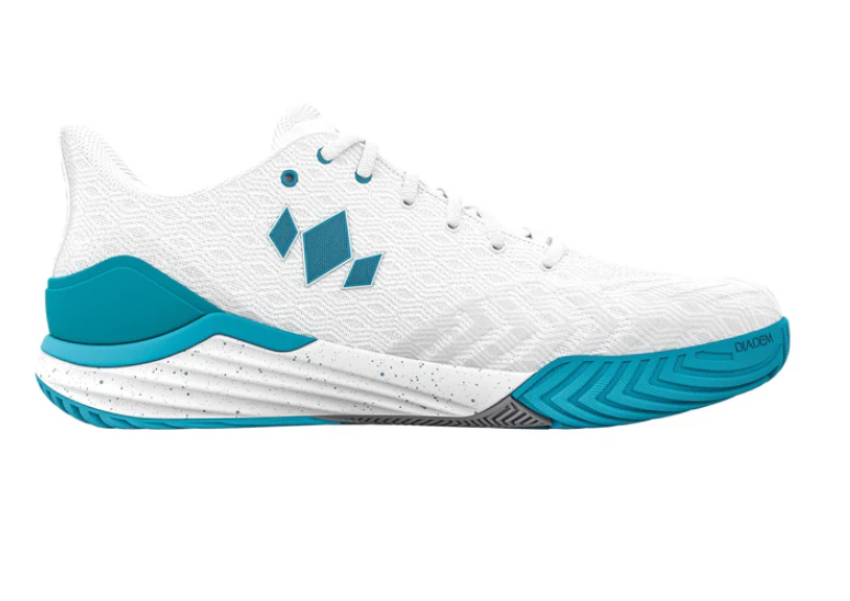 Diadem Court Burst Women’s Court Tennis Shoes- White/Blue