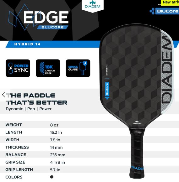 Diadem Edge BluCore Hybrid 14