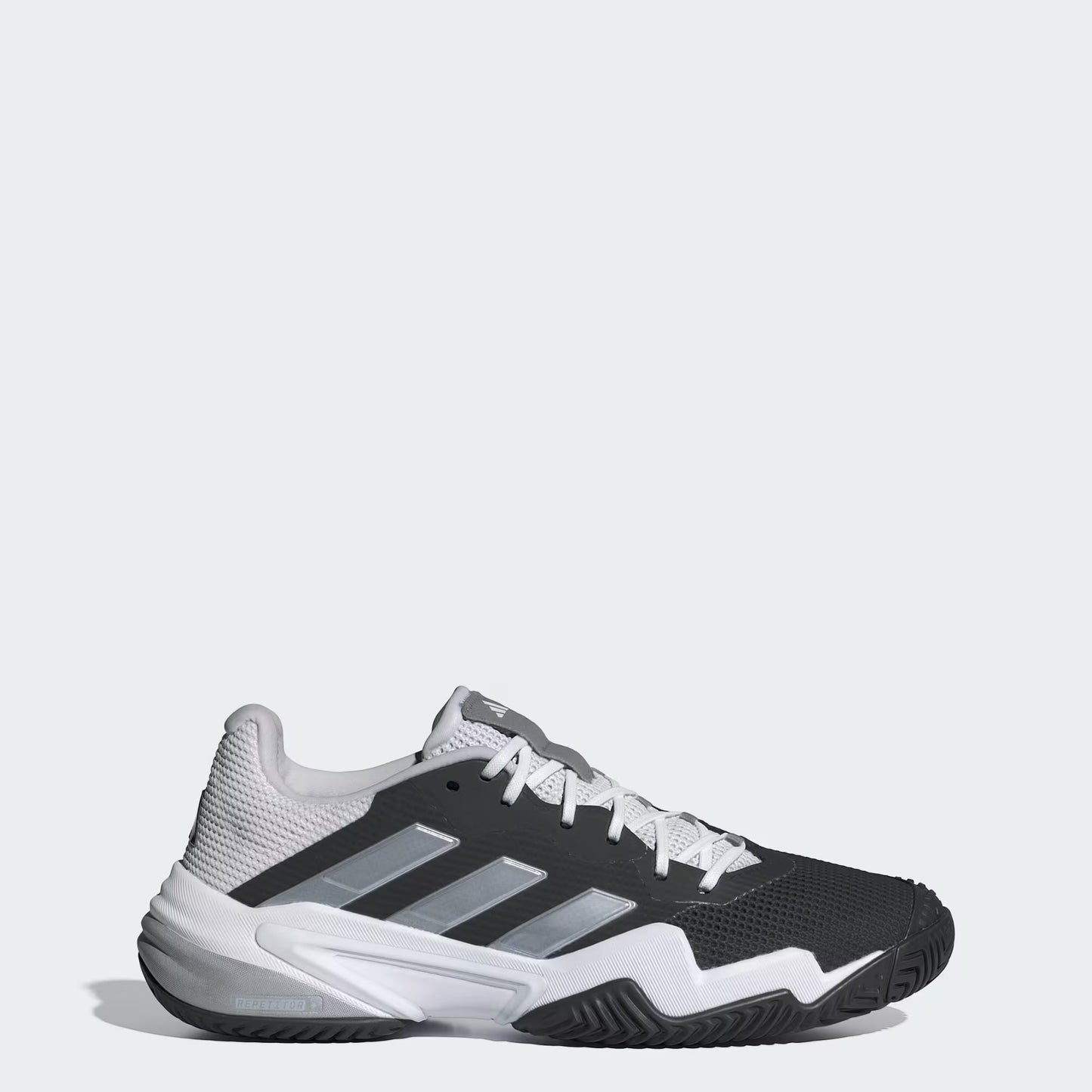 Men’s Adidas Barricade 13 Tennis Court Shoes- Black