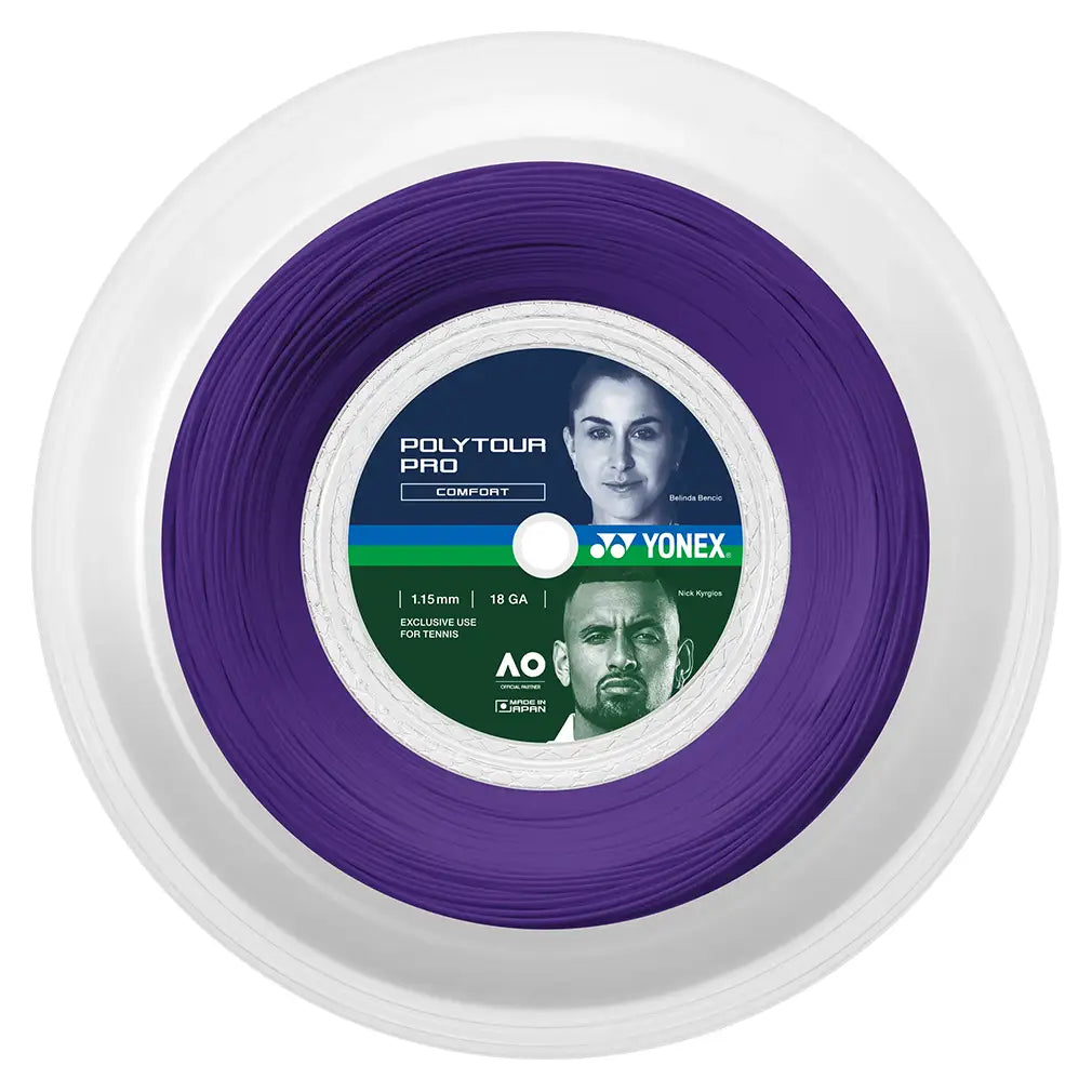 Yonex Polytour Pro Comfort 1.15mm 18 GA Reel