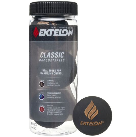 Ektelon Classic Racquetballs - 3 pack