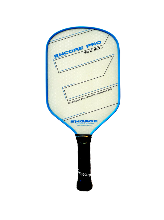 Encore Pro V2.0Sky Blue 12.7mm Pickleball Paddle