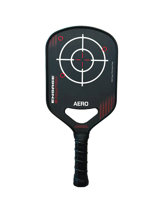 Engage Aero Raw Toray T700 Carbon Fiber Hybrid Pickleball Paddle