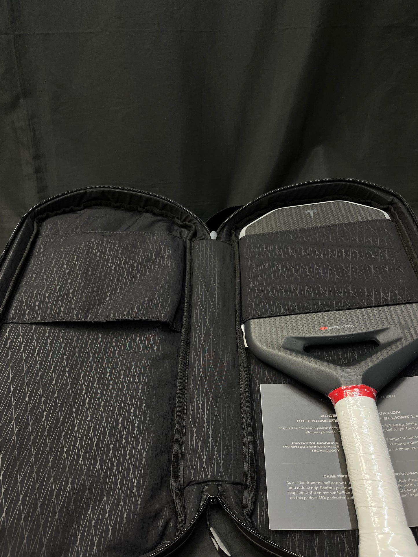 Tesla Plaid Pickleball Paddle by Selkirk