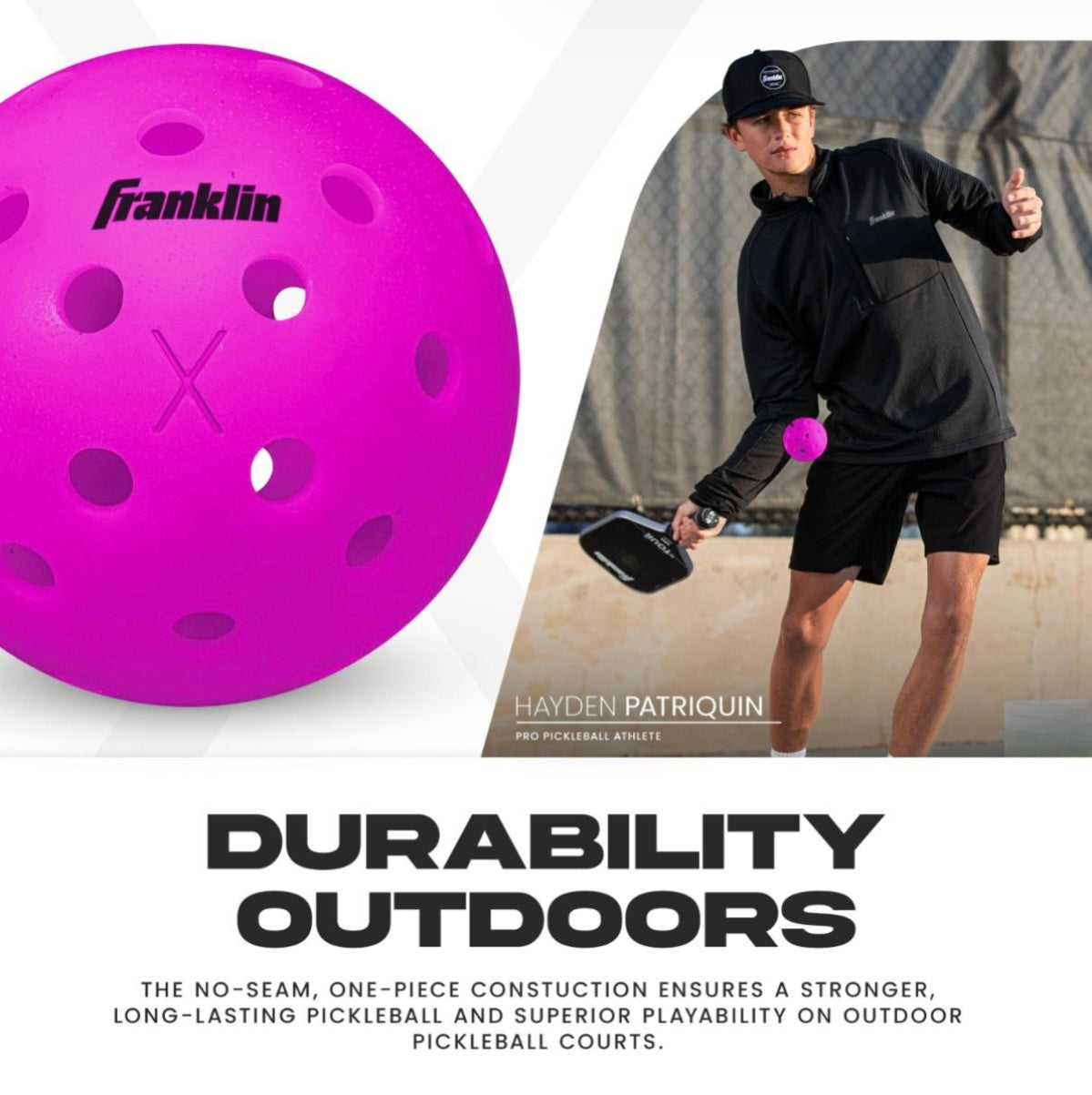 Franklin X-40 Pickleballs 3-Pack