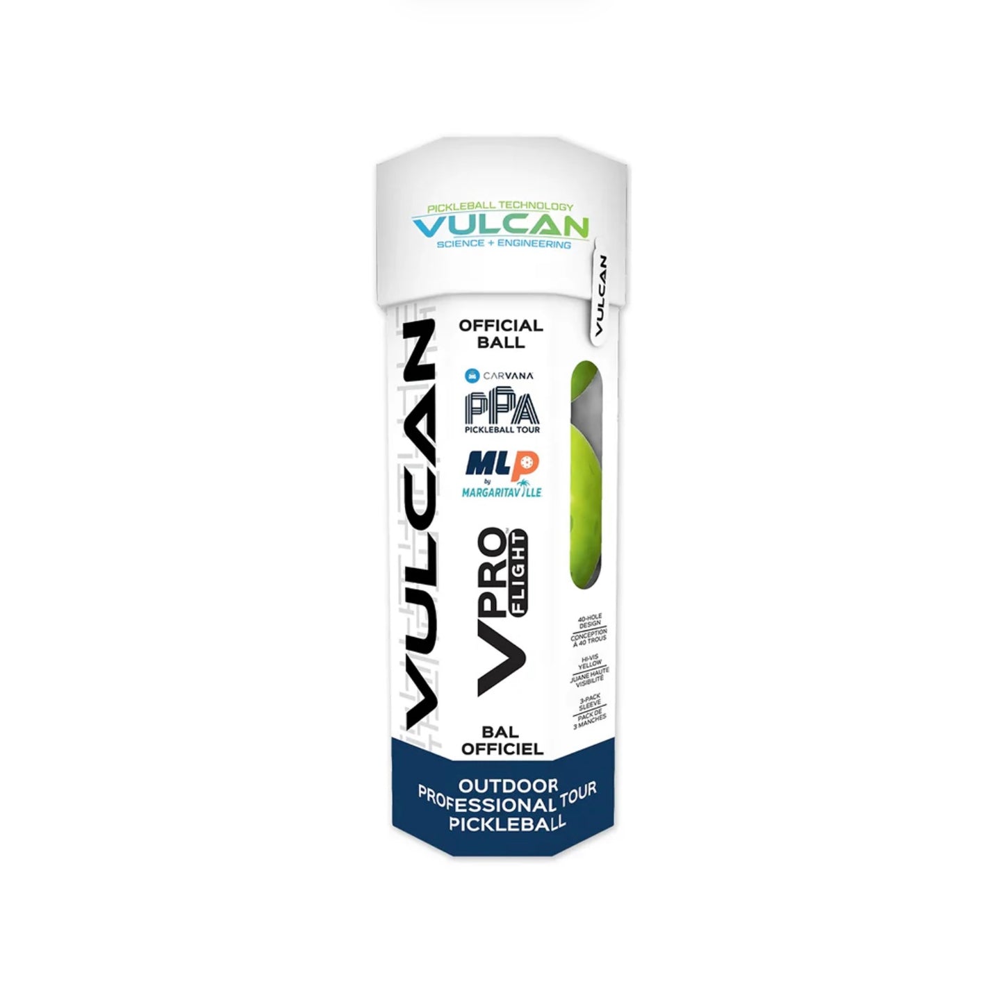 Vulcan V-Pro Flight Pickleballs 3-Pack