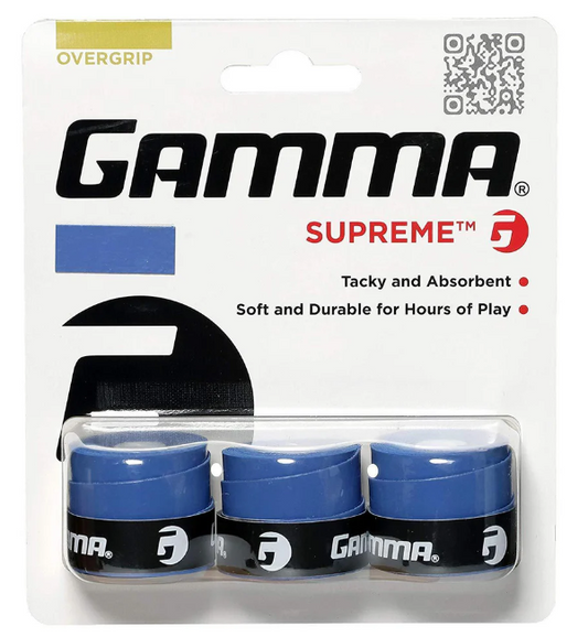 Gamma Supreme Overgrip- 3 Pack