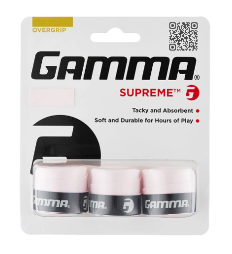 Gamma Supreme Overgrip- 3 Pack