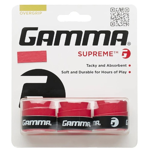 Gamma Supreme Overgrip- 3 Pack