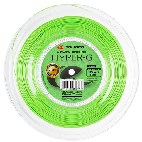 Solinco Hyper-G Soft Tennis String - Reel