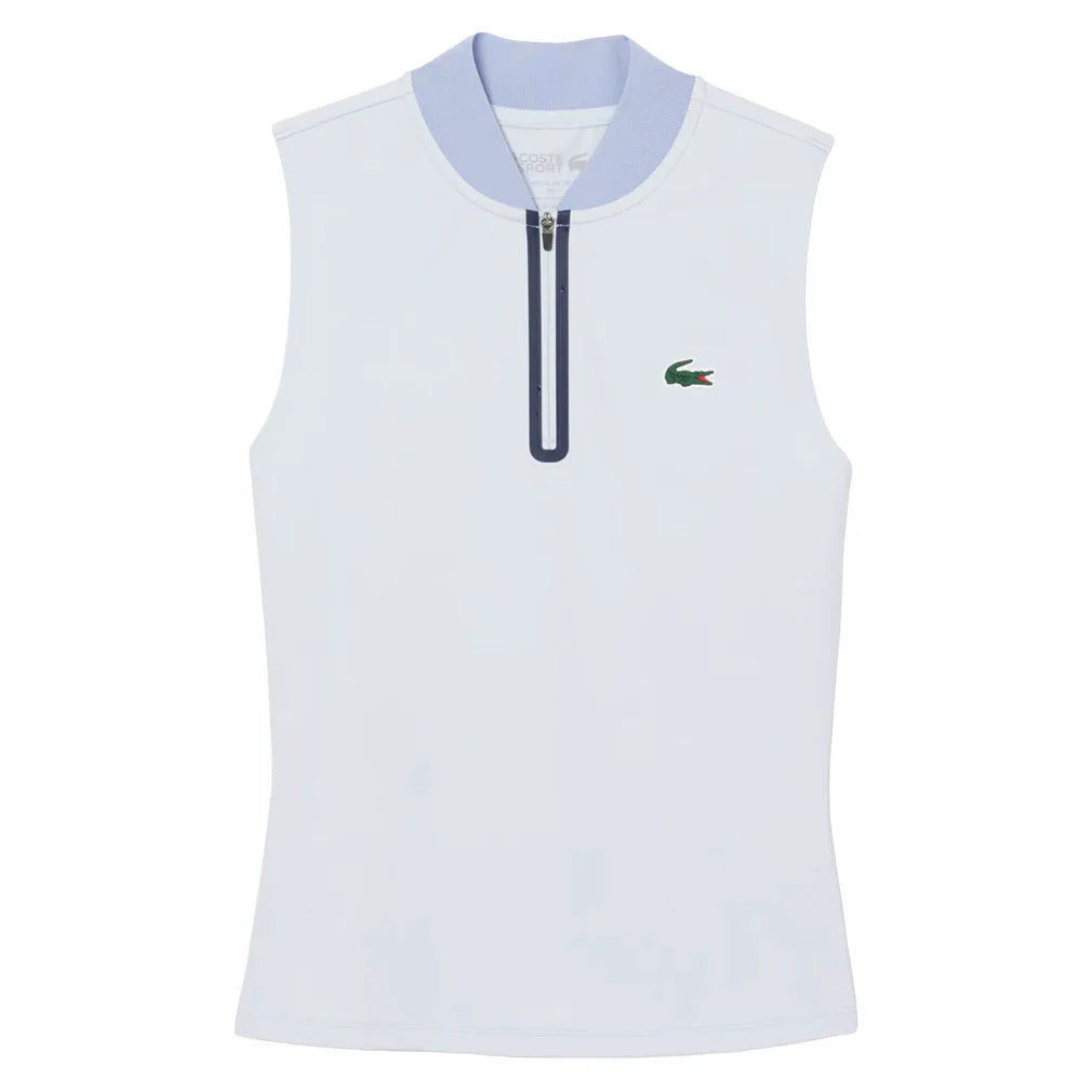 Women’s Lacoste Zip Tank Top