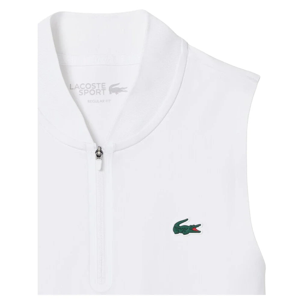 Women’s Lacoste Zip Tank Top