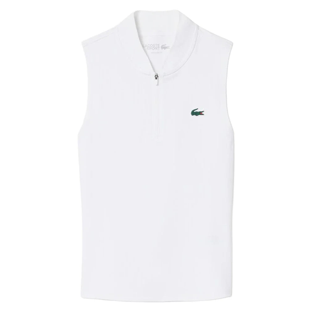 Women’s Lacoste Zip Tank Top