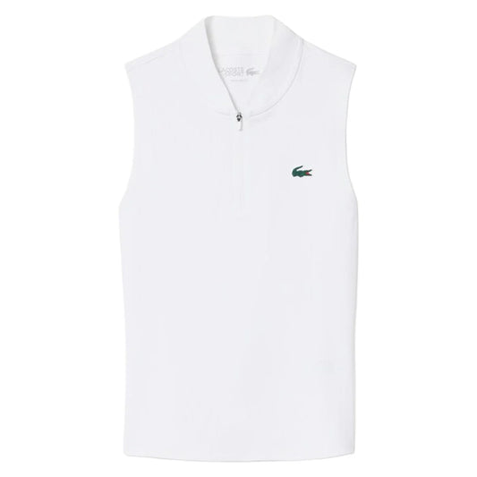 Women’s Lacoste Zip Tank Top