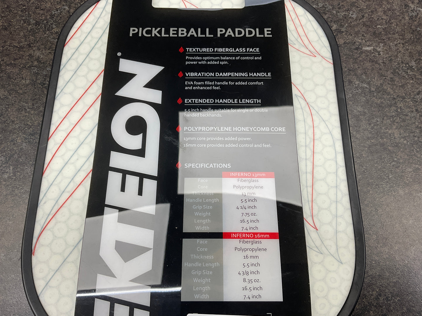 Ektelon Inferno Pickleball Paddle