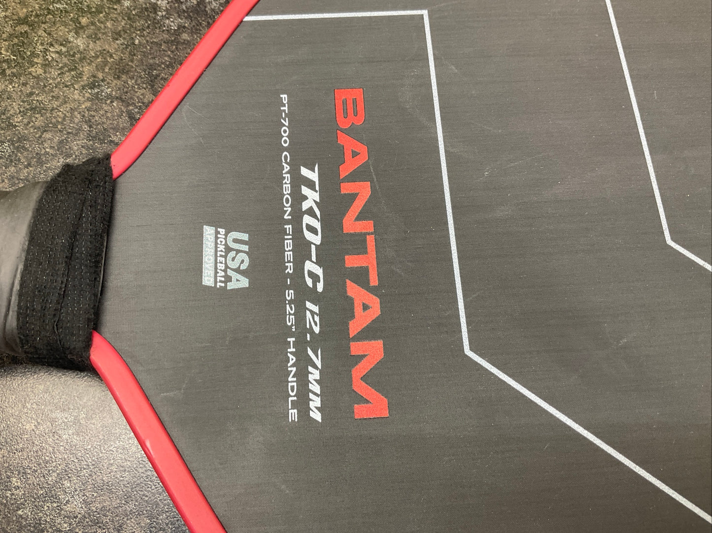 Used Paddletek Bantam TKO-C 12.7mm Pickleball Paddle