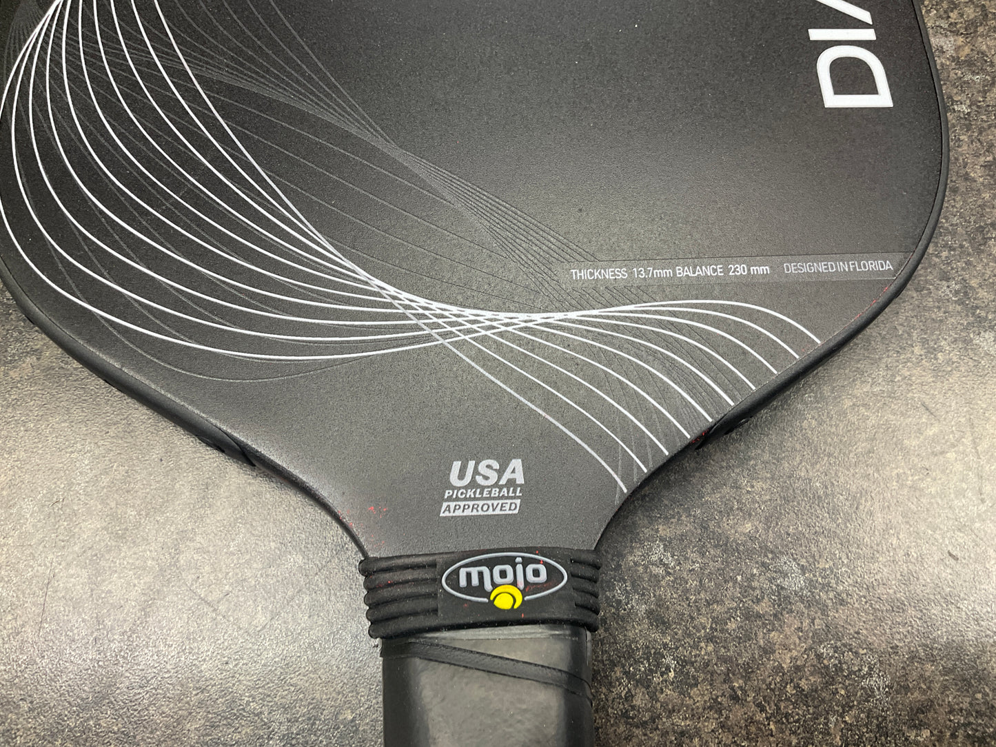 Used Diadem Icon Infinity Max Pickleball Paddle