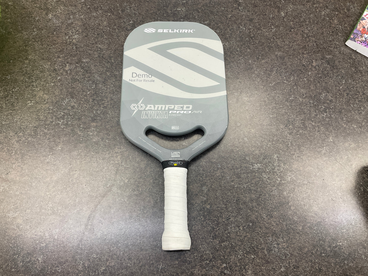 Used Selkirk Amped Pro Air Midweight Invikta Pickleball Paddle