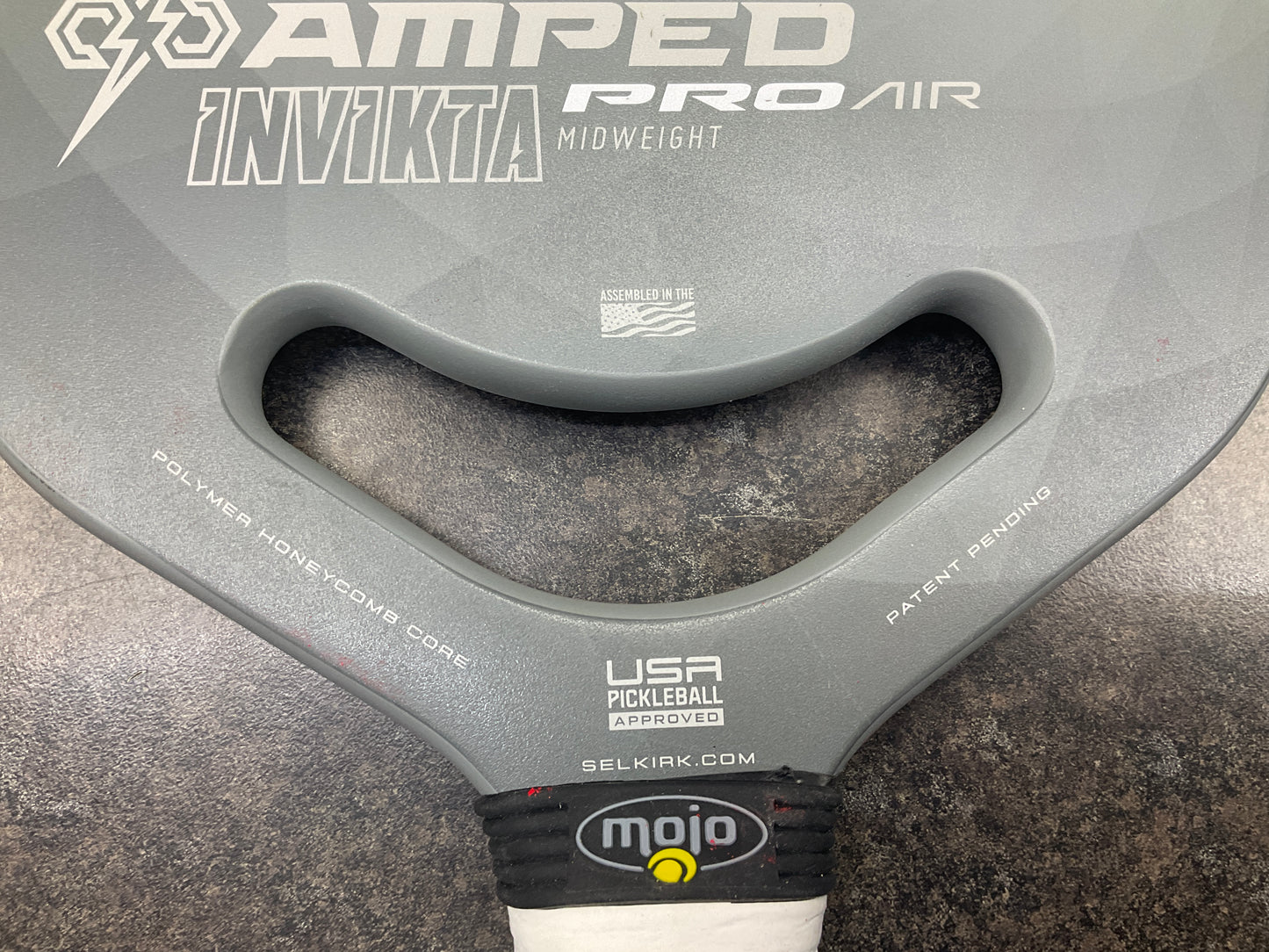 Used Selkirk Amped Pro Air Midweight Invikta Pickleball Paddle