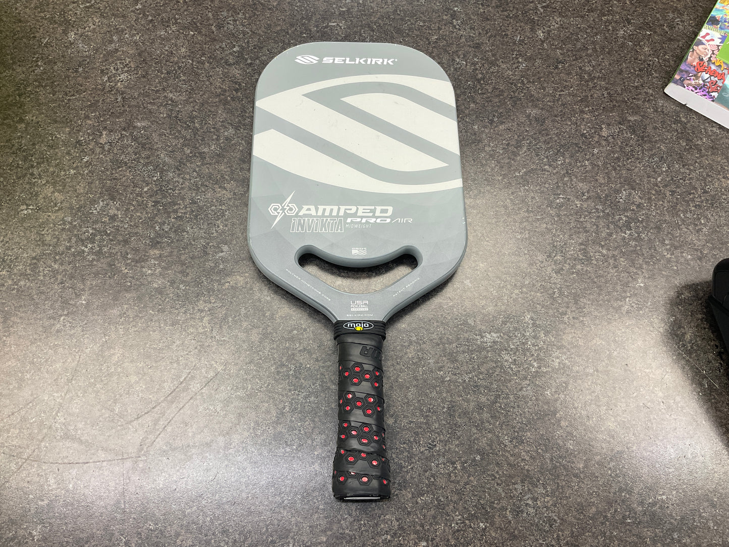 Used Selkirk Amped Pro Air Invikta Midweight Pickleball Paddle