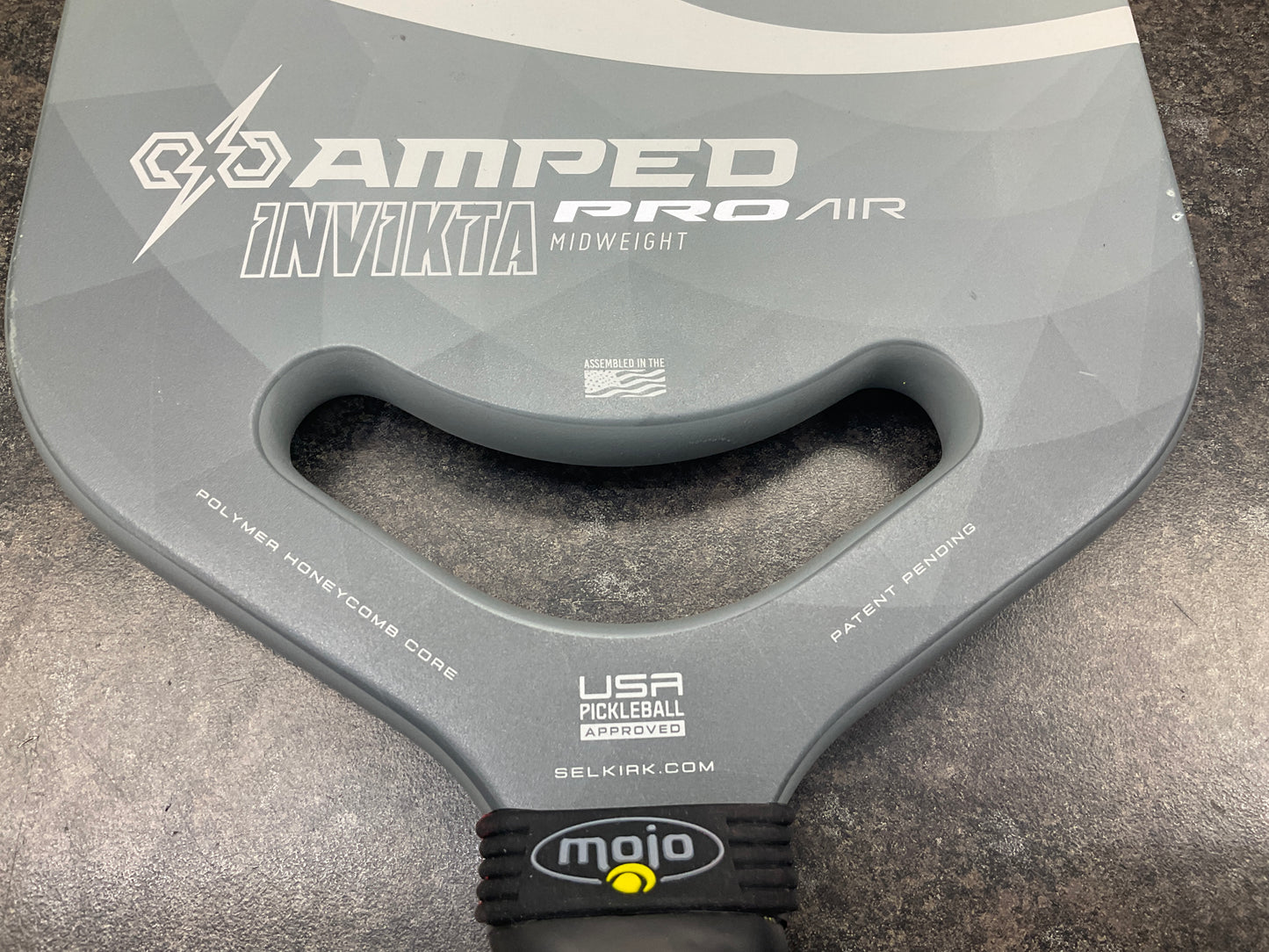Used Selkirk Amped Pro Air Invikta Midweight Pickleball Paddle