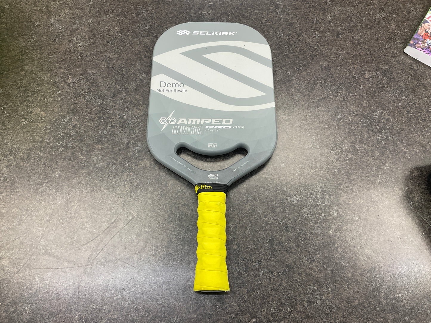 Used Selkirk Amped Pro Air Invikta Midweight Pickleball Paddle