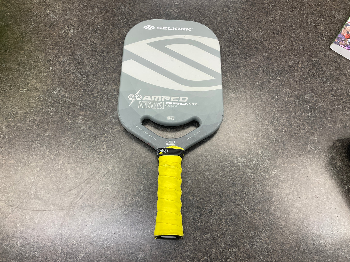 Used Selkirk Amped Pro Air Invikta Midweight Pickleball Paddle