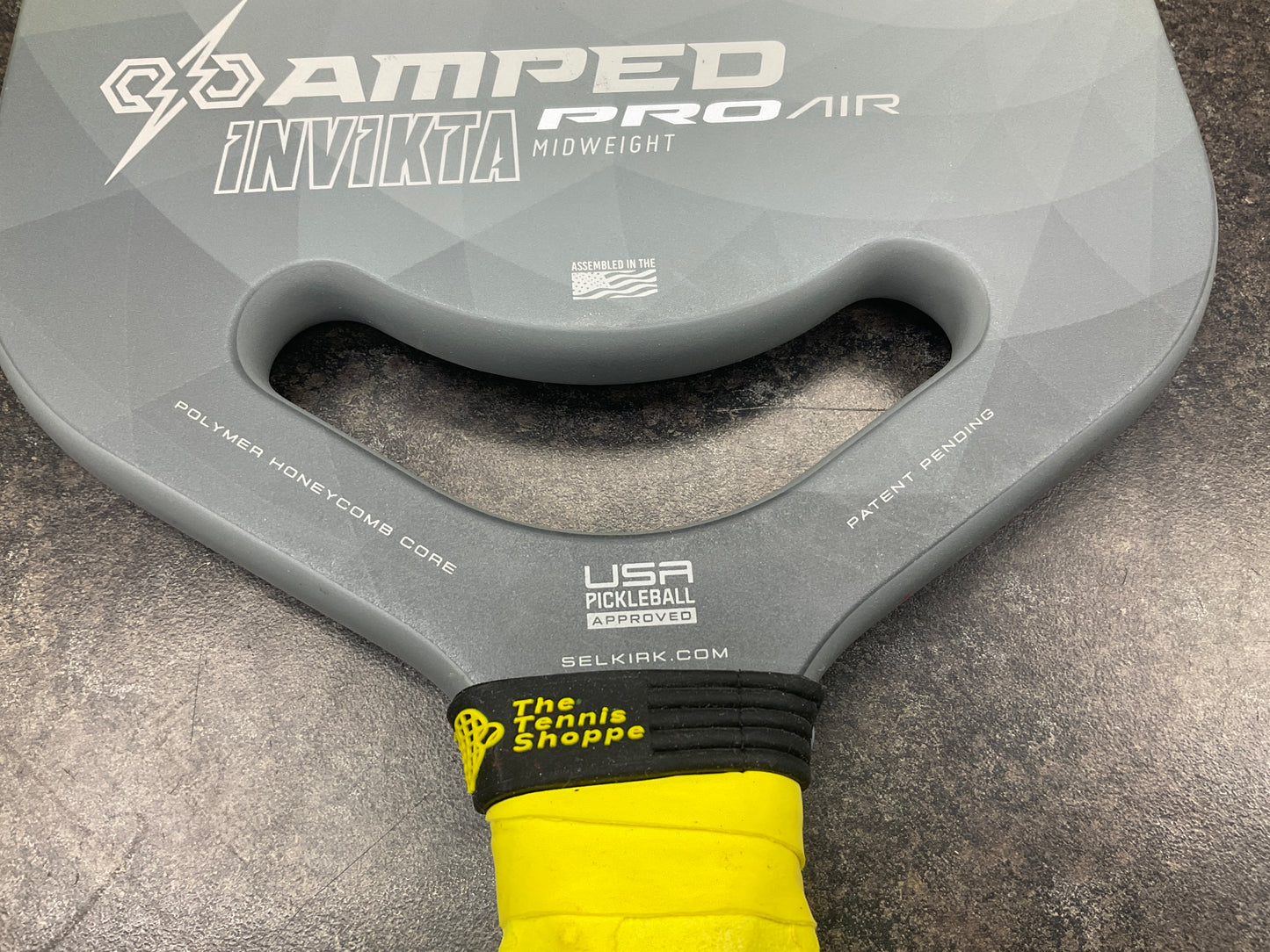 Used Selkirk Amped Pro Air Invikta Midweight Pickleball Paddle