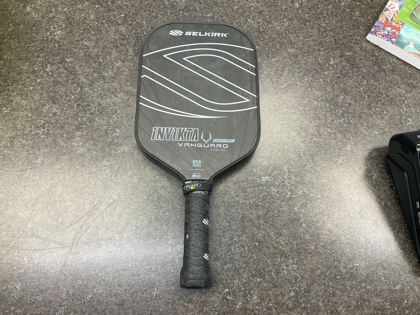 Used Selkirk Vanguard Invikta Pickleball Paddle
